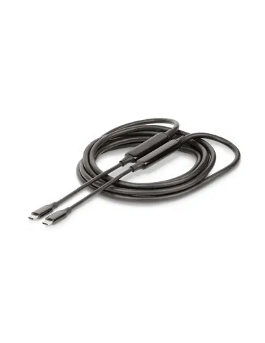 StarTech.com Cable USB Tipo C Activo de 3m - USB 3.2 10Gbps - Cable USB C Largo - Power Delivery PD de 60W - 8K 60Hz - DP 1.4