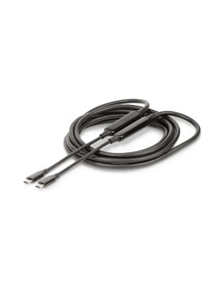 StarTech.com Cable USB Tipo C Activo de 3m - USB 3.2 10Gbps - Cable USB C Largo - Power Delivery PD de 60W - 8K 60Hz - DP 1.4