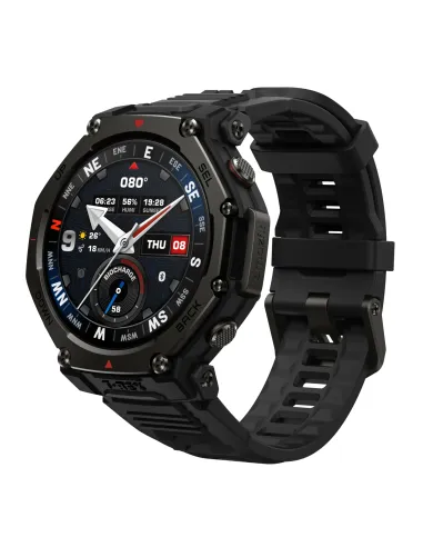 Amazfit T-rex 3 Pro 3,35 cm (1.32") AMOLED 44 mm Digital 466 x 466 Pixeles Pantalla táctil Negro Wifi GPS (satélite)