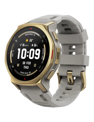 Amazfit T-rex 3 Pro 3,35 cm (1.32") AMOLED 44 mm Digital 466 x 466 Pixeles Pantalla táctil Oro Wifi GPS (satélite)