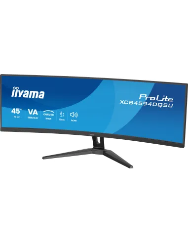 iiyama ProLite XCB4594DQSU-B1 pantalla para PC 113 cm (44.5") 5120 x 1440 Pixeles Dual QHD LED Negro