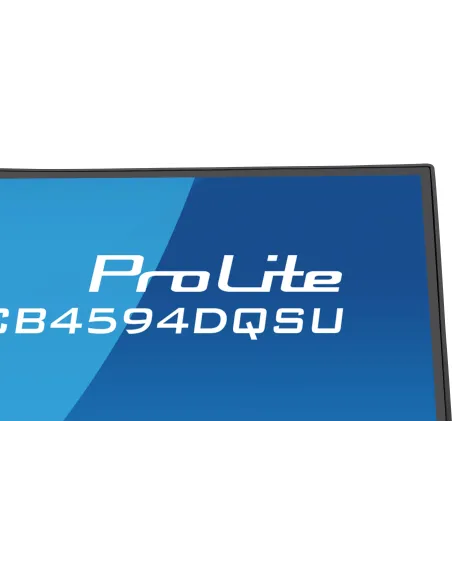 iiyama ProLite XCB4594DQSU-B1 pantalla para PC 113 cm (44.5") 5120 x 1440 Pixeles Dual QHD LED Negro