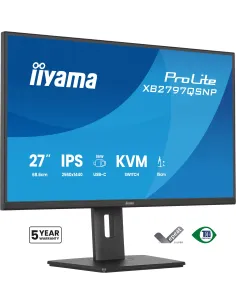 iiyama ProLite XB2797QSNP-B1 pantalla para PC 68,6 cm (27") 2560 x 1440 Pixeles Quad HD LCD Negro