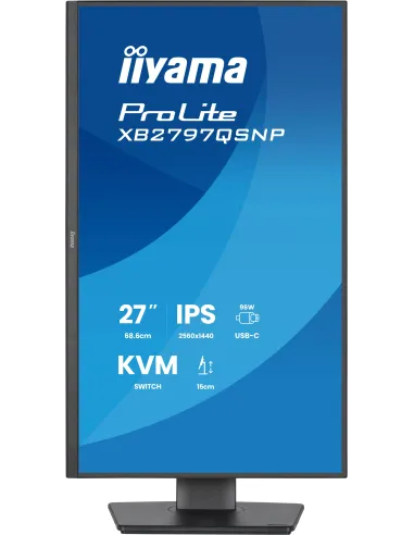iiyama ProLite XB2797QSNP-B1 pantalla para PC 68,6 cm (27") 2560 x 1440 Pixeles Quad HD LCD Negro