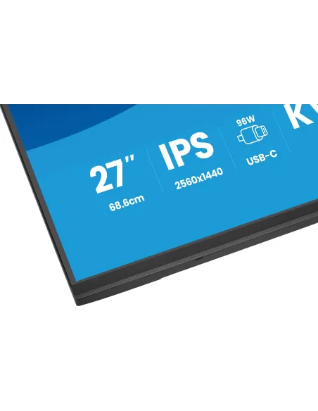 iiyama ProLite XB2797QSNP-B1 pantalla para PC 68,6 cm (27") 2560 x 1440 Pixeles Quad HD LCD Negro