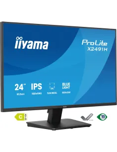 iiyama ProLite X2491H-B1 pantalla para PC 60,5 cm (23.8") 1920 x 1080 Pixeles Full HD LCD Negro