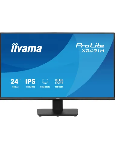iiyama ProLite X2491H-B1 pantalla para PC 60,5 cm (23.8") 1920 x 1080 Pixeles Full HD LCD Negro
