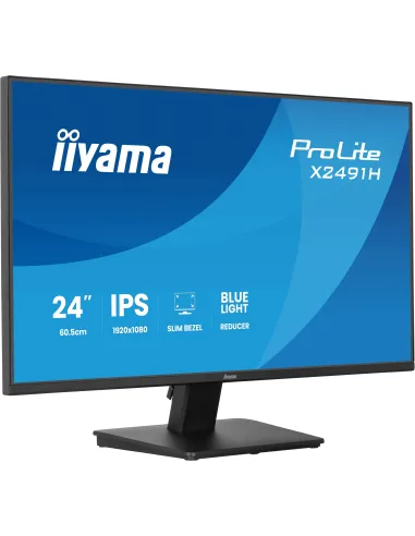 iiyama ProLite X2491H-B1 pantalla para PC 60,5 cm (23.8") 1920 x 1080 Pixeles Full HD LCD Negro