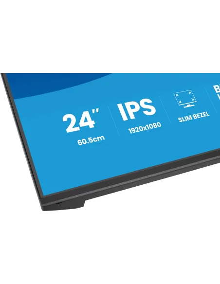 iiyama ProLite X2491H-B1 pantalla para PC 60,5 cm (23.8") 1920 x 1080 Pixeles Full HD LCD Negro