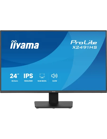 iiyama ProLite X2491HS-B1 pantalla para PC 60,5 cm (23.8") 1920 x 1080 Pixeles Full HD LCD Negro