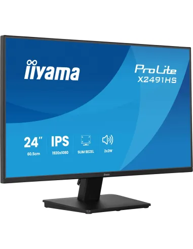 iiyama ProLite X2491HS-B1 pantalla para PC 60,5 cm (23.8") 1920 x 1080 Pixeles Full HD LCD Negro