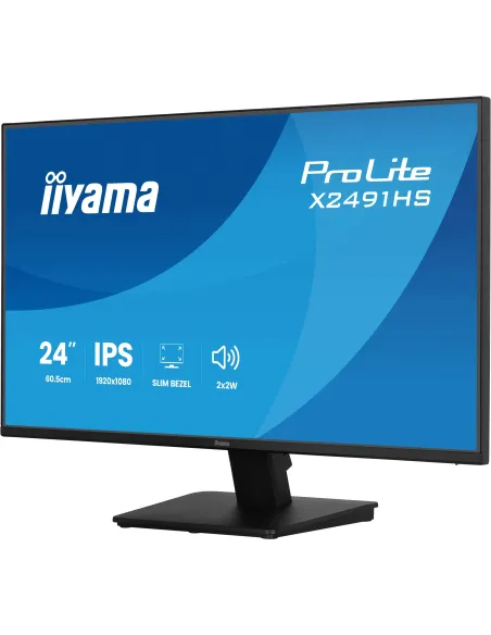 iiyama ProLite X2491HS-B1 pantalla para PC 60,5 cm (23.8") 1920 x 1080 Pixeles Full HD LCD Negro