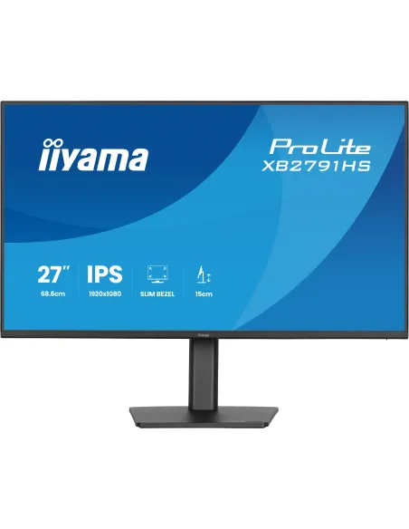 iiyama ProLite XB2791HS-B1 pantalla para PC 68,6 cm (27") 1920 x 1080 Pixeles Full HD LED Negro