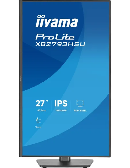 iiyama ProLite XB2793HSU-B1 pantalla para PC 68,6 cm (27") 1920 x 1080 Pixeles Full HD LED Negro