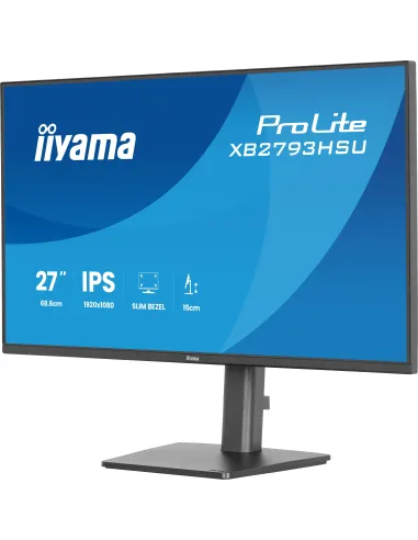 iiyama ProLite XB2793HSU-B1 pantalla para PC 68,6 cm (27") 1920 x 1080 Pixeles Full HD LED Negro