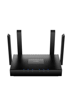 Cudy WR3000 router inalámbrico Gigabit Ethernet Doble banda (2,4 GHz   5 GHz) Negro
