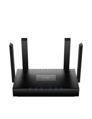 Cudy WR3000 router inalámbrico Gigabit Ethernet Doble banda (2,4 GHz   5 GHz) Negro
