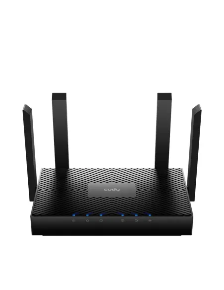 Cudy WR3000 router inalámbrico Gigabit Ethernet Doble banda (2,4 GHz   5 GHz) Negro