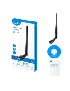 Cudy WU1400 adaptador y tarjeta de red WLAN 867 Mbit s 2
