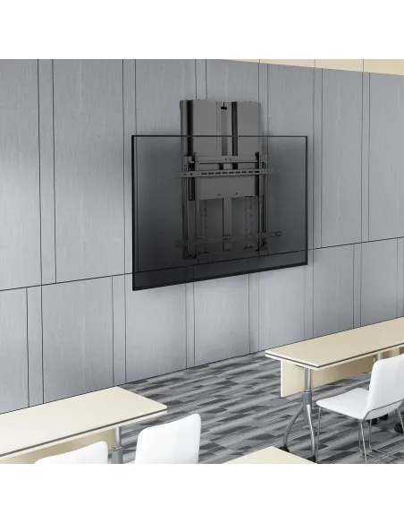 AISENS Soporte de Pared Contrapeso Pro Para TV 60-90kg de 70"-100", Negro