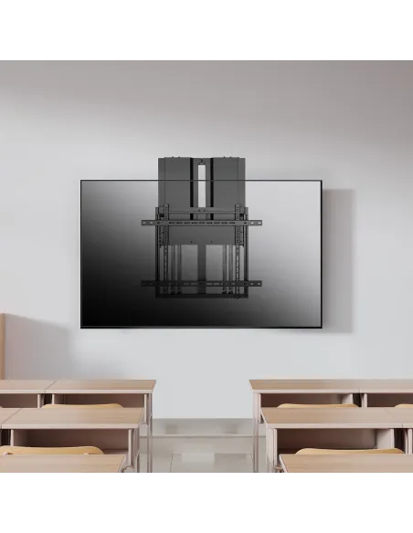 AISENS Soporte de Pared Contrapeso Pro Para TV 60-90kg de 70"-100", Negro