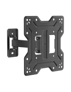 AISENS Soporte Eco Giratorio, Inclinable Para Monitor TV 30kg (2 Pivotes) De 23"-43", Negro