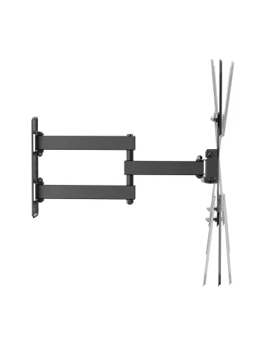 AISENS Soporte Eco Giratorio, Inclinable Para Monitor TV 30kg (3 Pivotes) De 23"-65", Negro