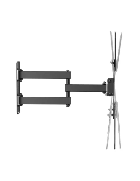 AISENS Soporte Eco Giratorio, Inclinable Para Monitor TV 30kg (3 Pivotes) De 23"-65", Negro
