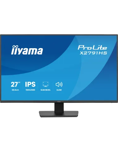 iiyama ProLite X2791HS-B1 pantalla para PC 68,6 cm (27") 1920 x 1080 Pixeles Full HD LED Negro