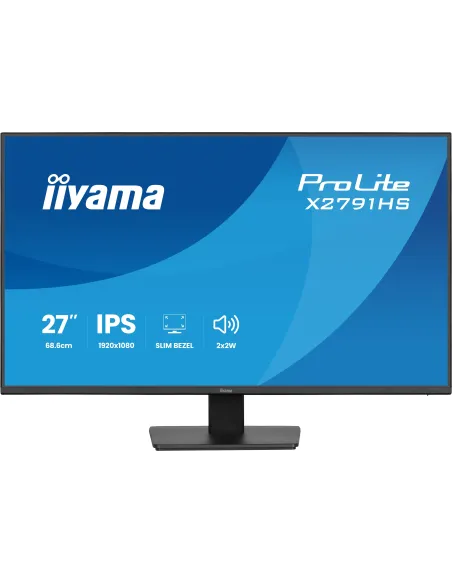 iiyama ProLite X2791HS-B1 pantalla para PC 68,6 cm (27") 1920 x 1080 Pixeles Full HD LED Negro