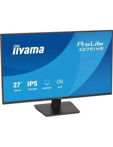 iiyama ProLite X2791HS-B1 pantalla para PC 68,6 cm (27") 1920 x 1080 Pixeles Full HD LED Negro