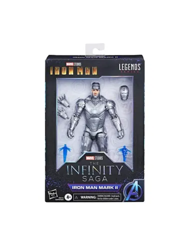 Figura hasbro marvel legends series the infinity saga iron man mark ii