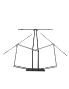 AISENS Soporte Eco Giratorio, Inclinable y Nivelable para Monitor TV 60kg de 43"-90", Negro 2