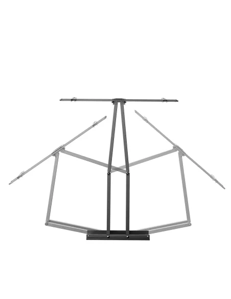 AISENS Soporte Eco Giratorio, Inclinable y Nivelable para Monitor TV 60kg de 43"-90", Negro