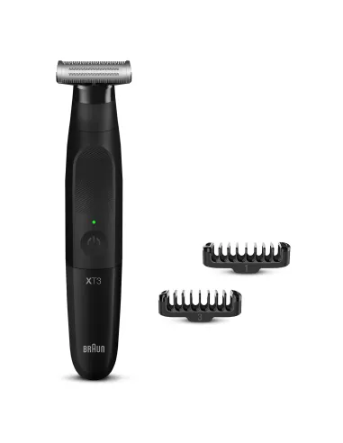 Braun XT3100 depiladora para la barba Batería 3 mm Mojado y seco Negro