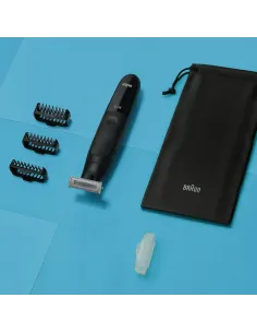 Braun XT3100 depiladora para la barba Batería 3 mm Mojado y seco Negro 2
