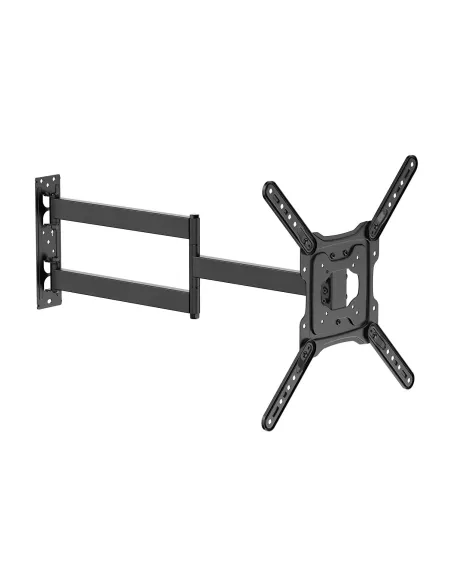 AISENS Soporte Eco Giratorio, Inclinable y Nivelable para Monitor TV 35kg de 23"-65", Negro