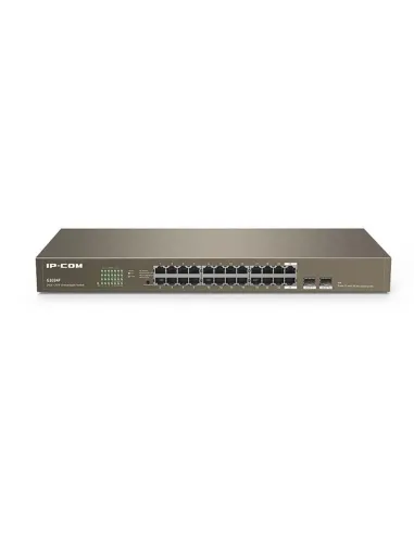 Switch ip - com 24 puertos switch ip - com 24 puertos switch 24p tenda - ipcom 1000 g1024f +2p sfp rack