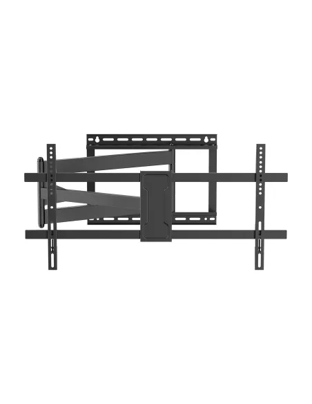 AISENS Soporte Pro Giratorio, Inclinable y Nivelable para Monitor TV 50kg de 43"-80", Negro