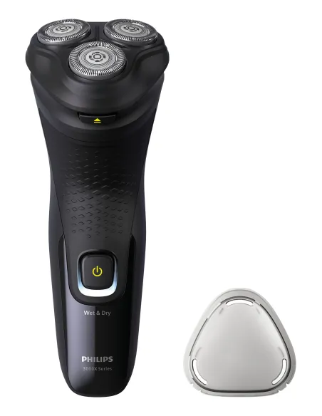 Philips X3021 00 afeitadora Máquina de afeitar de rotación Recortadora Negro