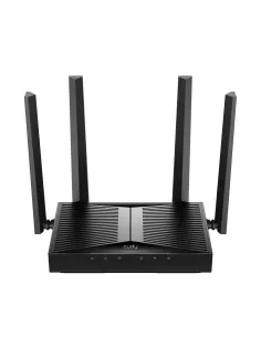 Cudy WR3600 router inalámbrico Gigabit Ethernet Doble banda (2,4 GHz   5 GHz) Negro