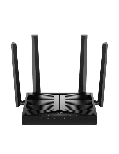Cudy WR3600 router inalámbrico Gigabit Ethernet Doble banda (2,4 GHz   5 GHz) Negro