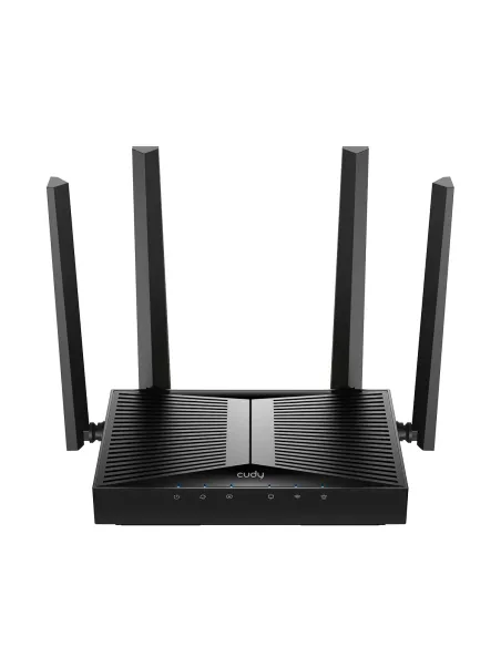 Cudy WR3600 router inalámbrico Gigabit Ethernet Doble banda (2,4 GHz   5 GHz) Negro