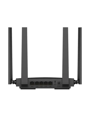 Cudy WR3600 router inalámbrico Gigabit Ethernet Doble banda (2,4 GHz   5 GHz) Negro