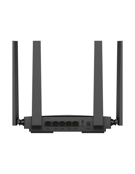 Cudy WR3600 router inalámbrico Gigabit Ethernet Doble banda (2,4 GHz   5 GHz) Negro