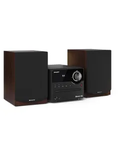 Sharp XL-B512(BR) sistema de audio para el hogar Microcadena de música para uso doméstico 45 W Marrón