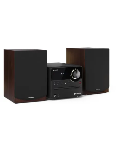 Sharp XL-B512(BR) sistema de audio para el hogar Microcadena de música para uso doméstico 45 W Marrón