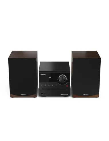 Sharp XL-B512(BR) sistema de audio para el hogar Microcadena de música para uso doméstico 45 W Marrón