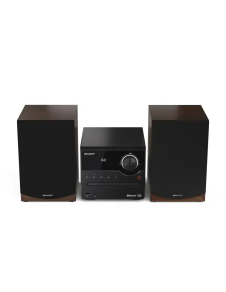 Sharp XL-B512(BR) sistema de audio para el hogar Microcadena de música para uso doméstico 45 W Marrón