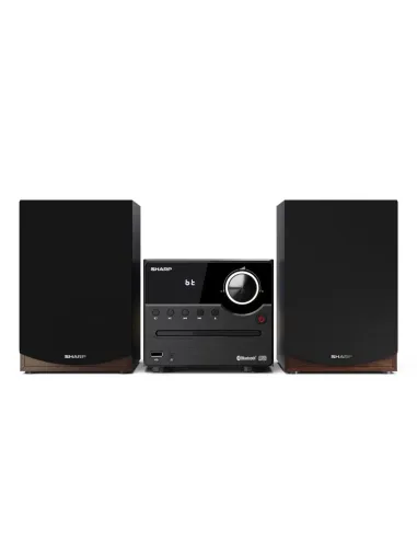 Sharp XL-B512(BR) sistema de audio para el hogar Microcadena de música para uso doméstico 45 W Marrón